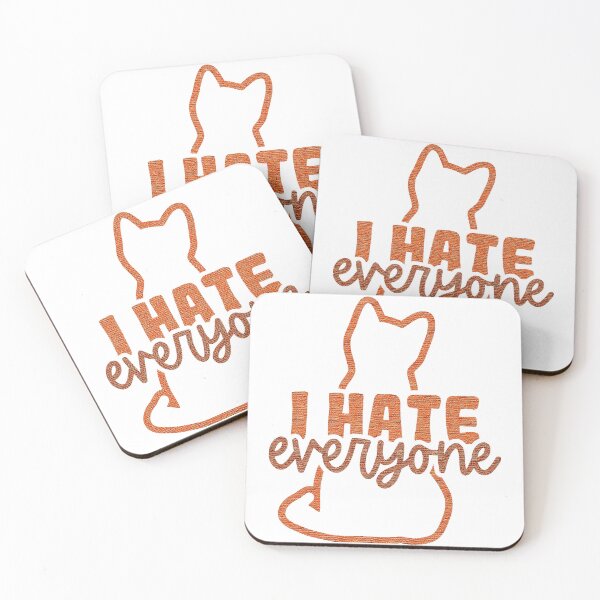 Item preview, Cat Mom Knows I hate everyone  designed and sold by UMI BLOOM.