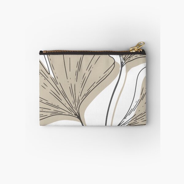 Item preview, Gold Ginkgo Line Art Digital Print | Minimal Nature Printable Downloads | Ink Pressed Leaf Poster and Cards | Pens and Pixels designed and sold by Pens and Pixels.