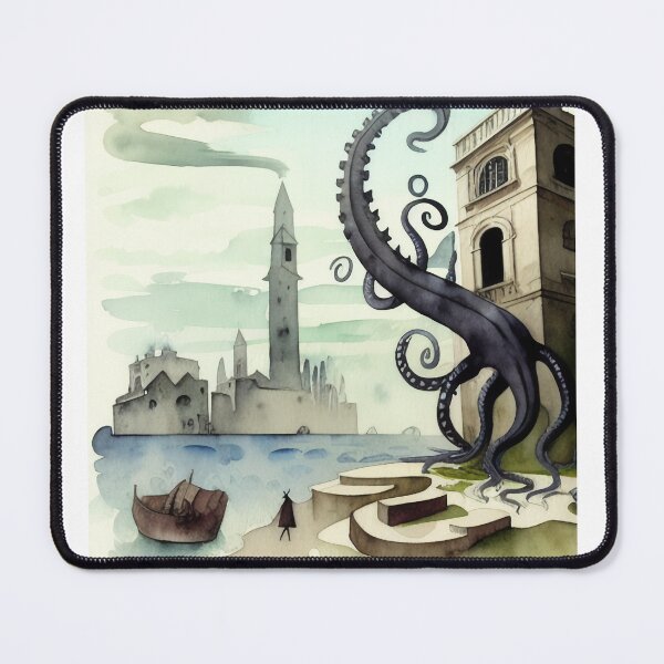 Item preview, The Kraken Approaches! designed and sold by TheGardenArtist.