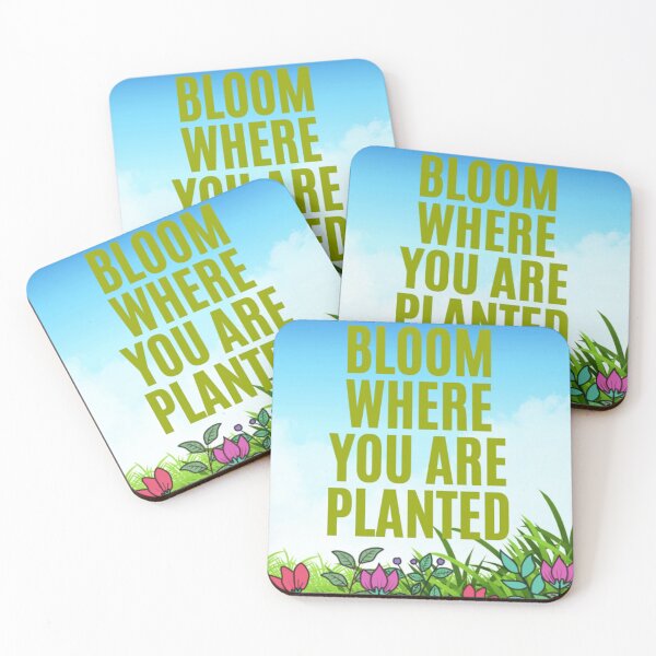Item preview, bloom where you are planted designed and sold by therapymama.