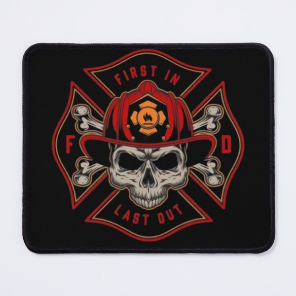 Item preview, First In Last Out - Firefighter Logo designed and sold by RENAGADE4LYF.