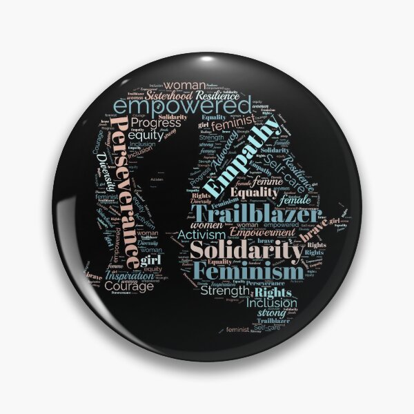 Item preview, Female Head Word Art - International Women's Day designed and sold by Trinket-Trickster.