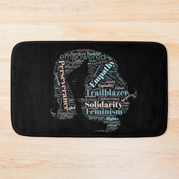 Item preview, Female Head Word Art - International Women's Day designed and sold by Trinket-Trickster.