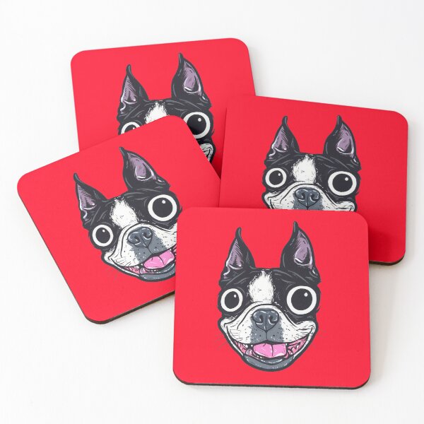 Item preview, Happy Boston Terrier  designed and sold by turddemon.
