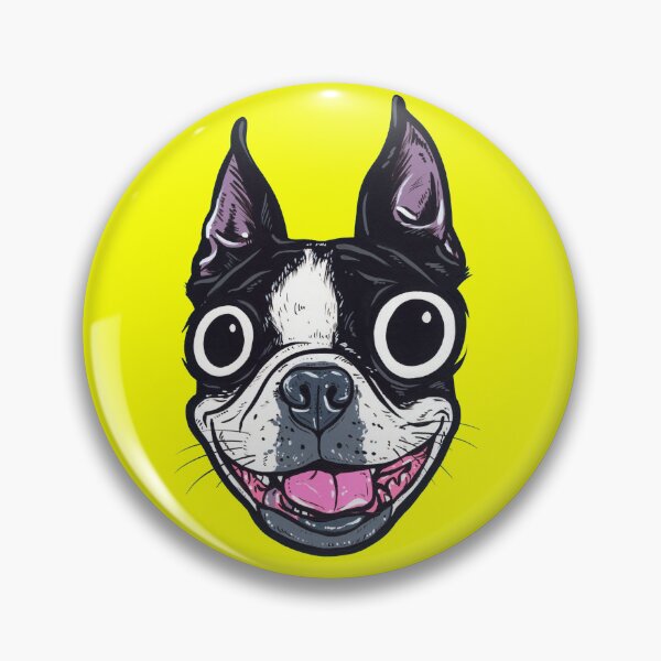 Item preview, Happy Boston Terrier  designed and sold by turddemon.