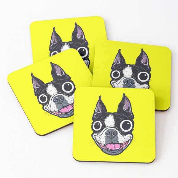 Item preview, Happy Boston Terrier  designed and sold by turddemon.