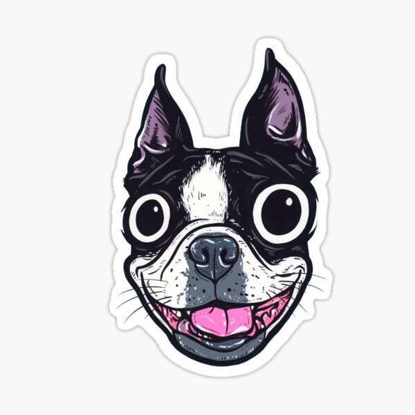 Aperçu de l'œuvre heureux, terrier boston créée et vendue par turddemon.