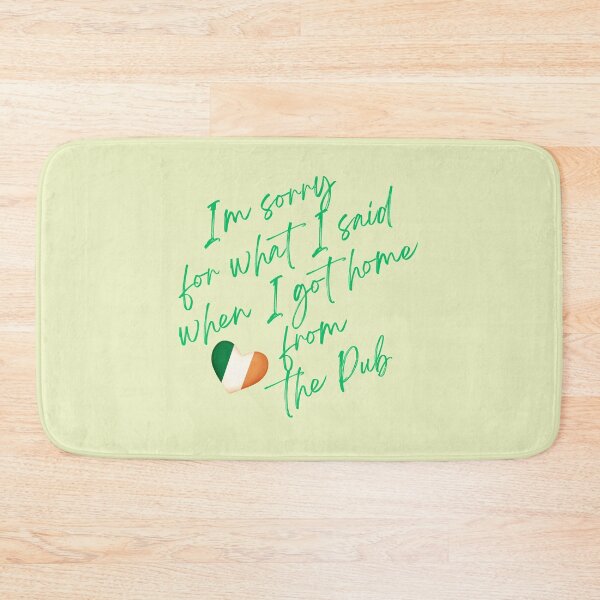 Item preview, Irish apology to wife  designed and sold by rocklegends99.