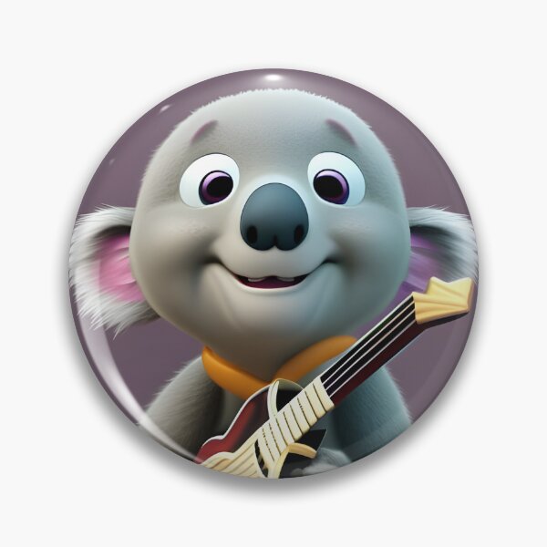 Item preview, Happy Chappy Koala Guitarist. designed and sold by SilverGhostNine.