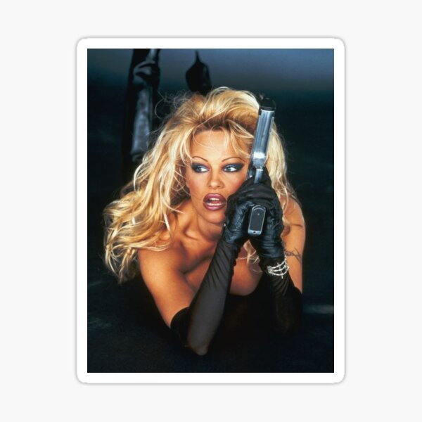 Pamela Anderson Barb Wire Sticker