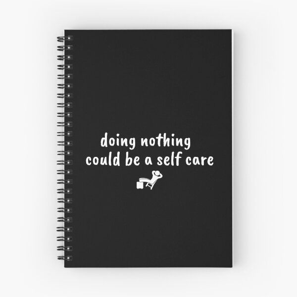 Item preview, doing nothing could be a self care designed and sold by Therapy by Sen.