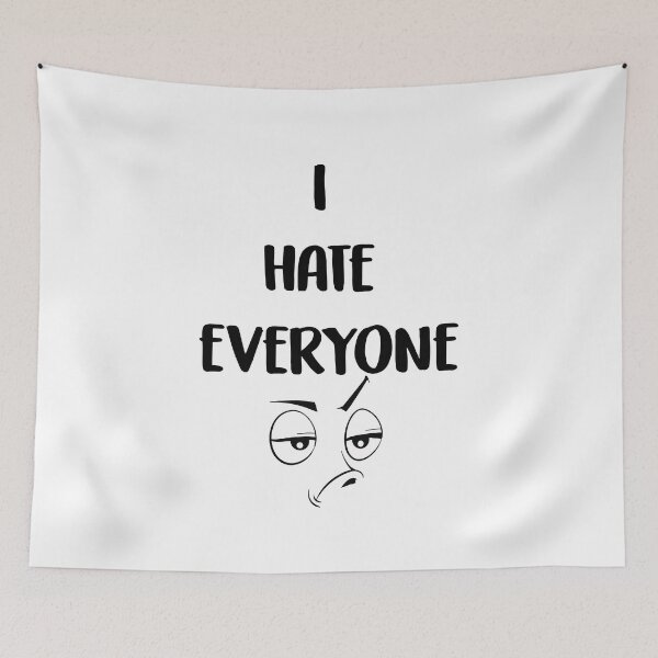 Item preview, I Hate Everyone Funny Introvert designed and sold by T-ShirtRevolt.