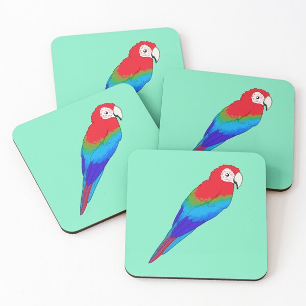 Item preview, Green-winged Macaw designed and sold by FindingMindely.