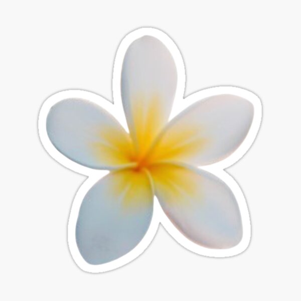 Item preview, White Frangipani designed and sold by Ruby Power.