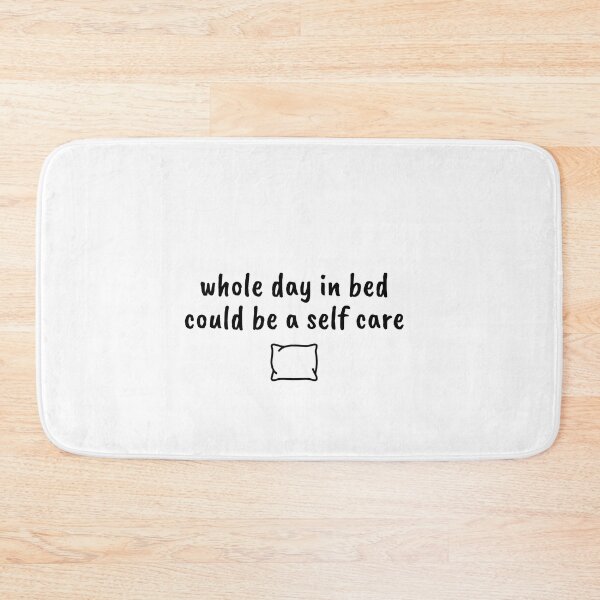 Item preview, whole day in bed could be a self care designed and sold by Therapy by Sen.