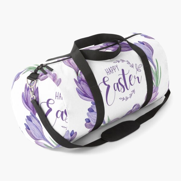 Item preview, Happy Easter Purple Crocus Flower Wreath  designed and sold by silviaol.
