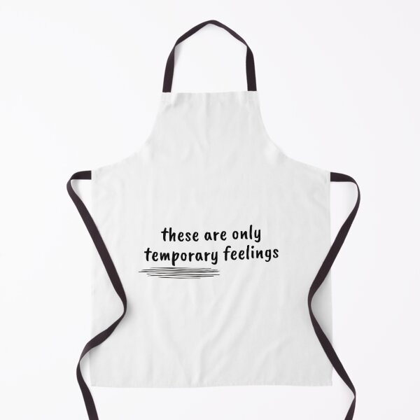 Item preview, these are only temporary feelings - anxiety designed and sold by Therapy by Sen.