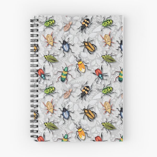 Item preview, A Bunch of Beetles - Colorful Insect Pattern designed and sold by somecallmebeth.