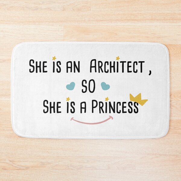 Item preview, She is an architect , so she is a princess designed and sold by Rima-Store-19.