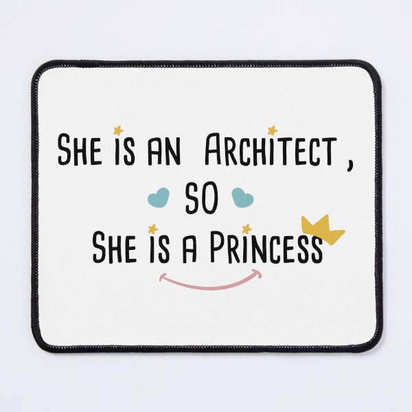 Item preview, She is an architect , so she is a princess designed and sold by Rima-Store-19.