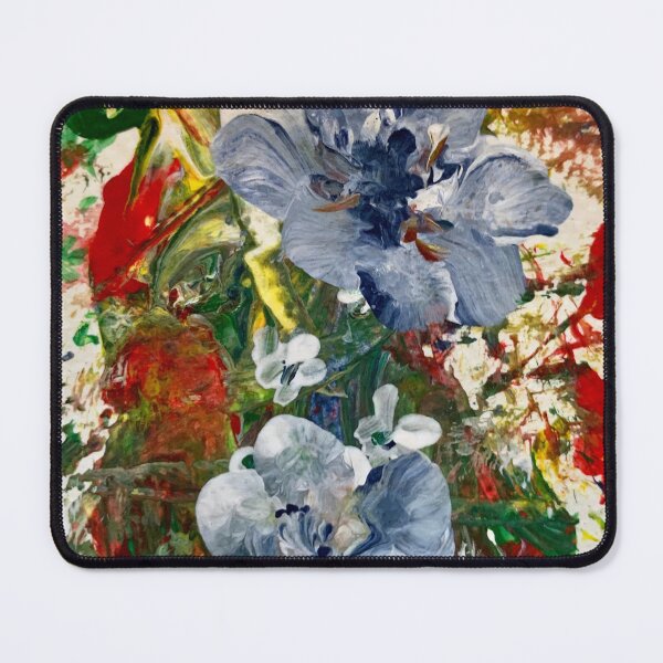 Item preview, Impressionist Blue Flower designed and sold by galleriamontej.
