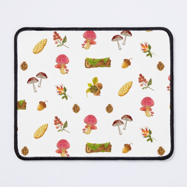 Item preview, Wild Forest Mushrooms, Pinecones, Berries  designed and sold by silviaol.