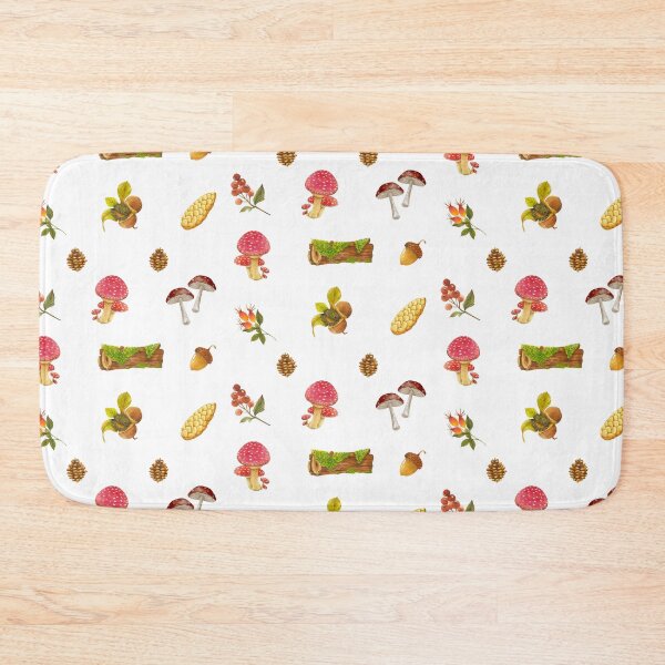 Item preview, Wild Forest Mushrooms, Pinecones, Berries  designed and sold by silviaol.
