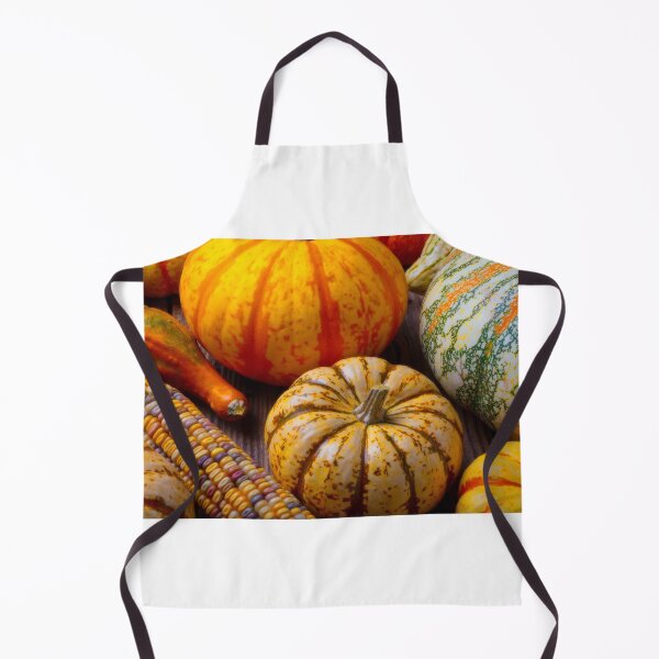 Item preview, Colorful Autumn Pumpkin Stll life With Indian Corn designed and sold by Garry Gay.
