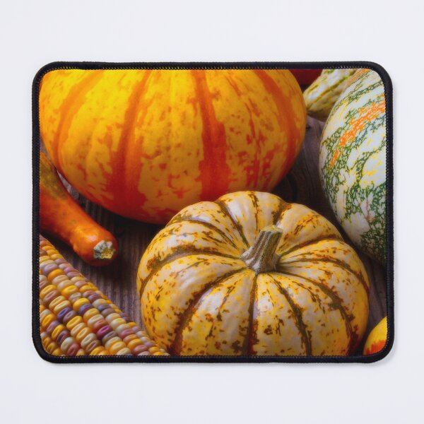 Item preview, Colorful Autumn Pumpkin Stll life With Indian Corn designed and sold by Garry Gay.