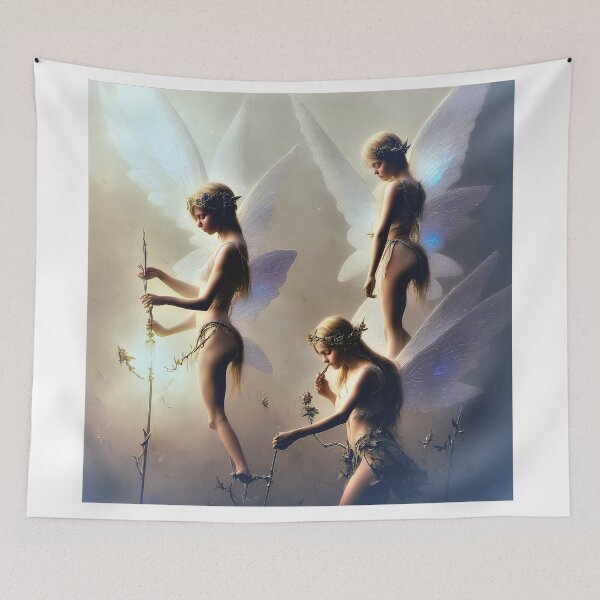 Item preview, three angelic fairies  designed and sold by David-Howells.