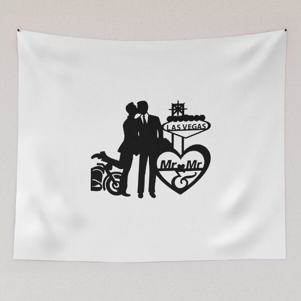 Item preview, Gay Wedding T Shirt Party, Same Sex Wedding T-Shirts, Las Vegas in love wedding theme, Gay Couple, Perfect Gay Bachelor Party gift for the Grooms or Brides Bachelor Crew celebrating designed and sold by sixday 7day.