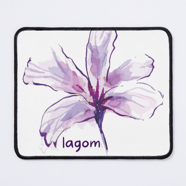 Item preview, Lagom (Swedish: Just the Right Amount) Painted Purple Violet designed and sold by Brasilia.