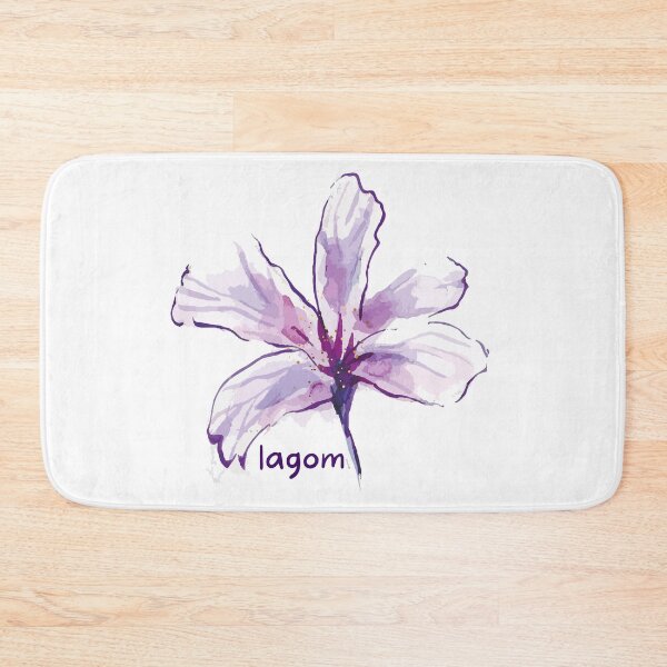 Item preview, Lagom (Swedish: Just the Right Amount) Painted Purple Violet designed and sold by Brasilia.