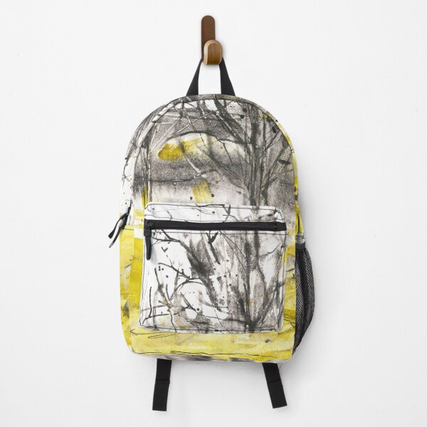 Item preview, Nature and landscapes, black and yellow landscape, tree designed and sold by anaozzart.