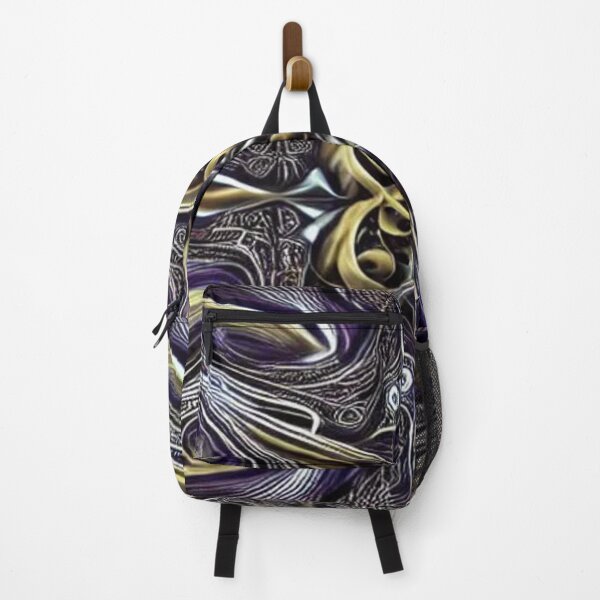 Item preview, Unique Purple And Gold Abstract designed and sold by Artel-Blue.