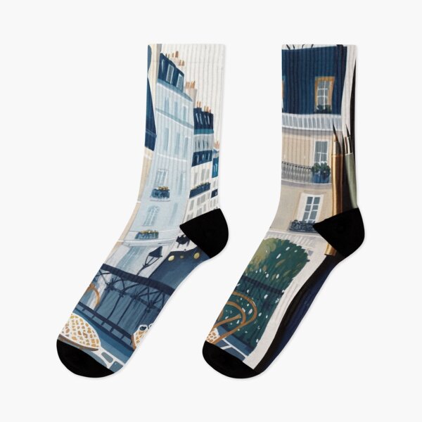 Item preview, Parisian Terraces II designed and sold by RoseAesthetic.