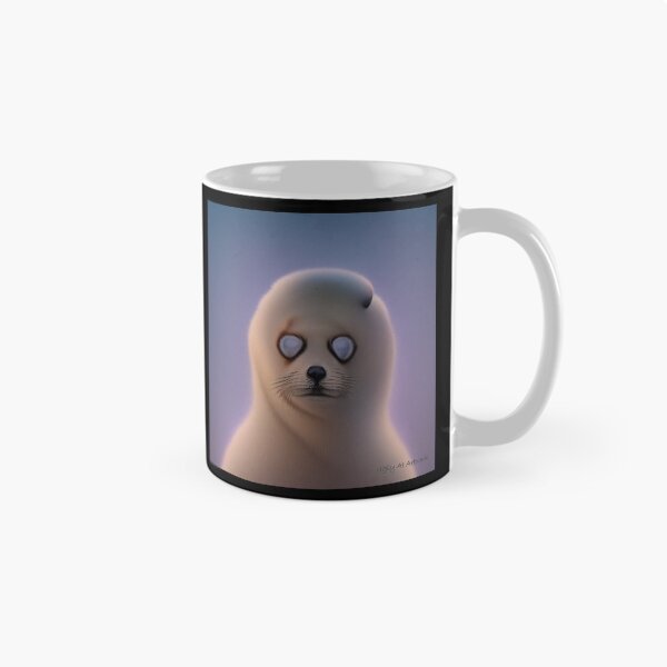 Artikelvorschau, Hässlicher Baby-Sattelrobben-Geist entworfen und verkauft von UglyAIArtwork.