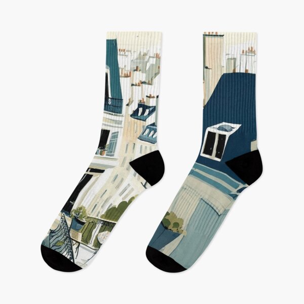 Item preview, Parisian Terraces III designed and sold by RoseAesthetic.