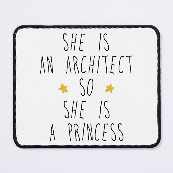 Item preview, She is an architect , so she is a princess designed and sold by Rima-Store-19.