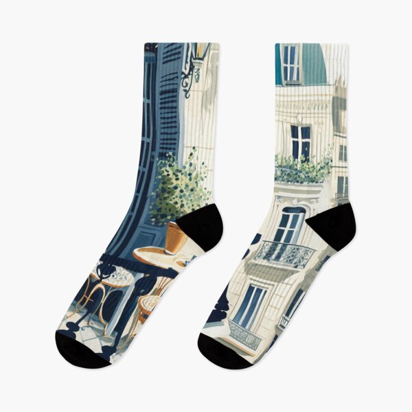 Item preview, Parisian Terraces IV designed and sold by RoseAesthetic.