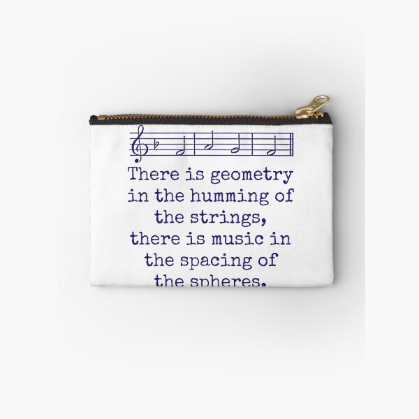 Item preview, There is Geometry In The Humming - Music Quote  designed and sold by CrankyOldDude.