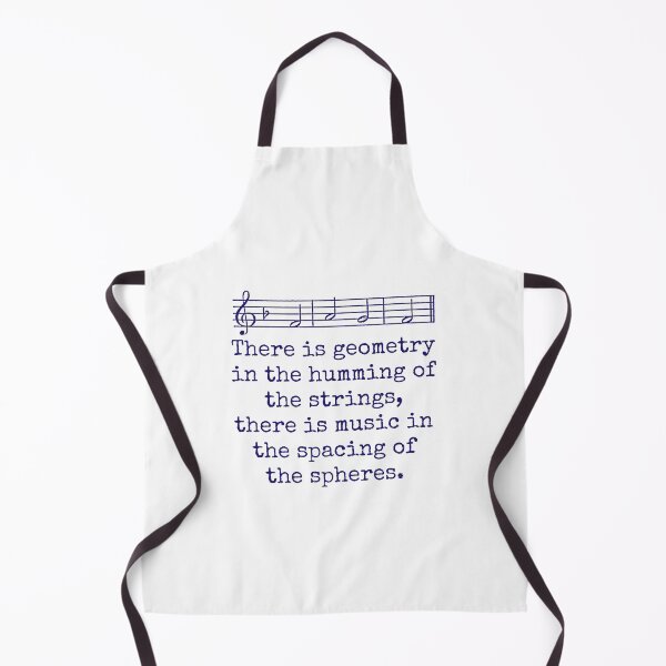 Item preview, There is Geometry In The Humming - Music Quote  designed and sold by CrankyOldDude.