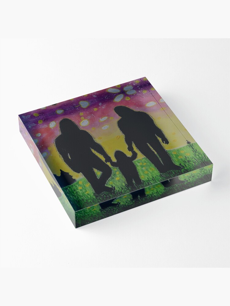 Thumbnail 3 of 5, Acrylic Block, Junior's First Orb Show designed and sold by CarolOchs.