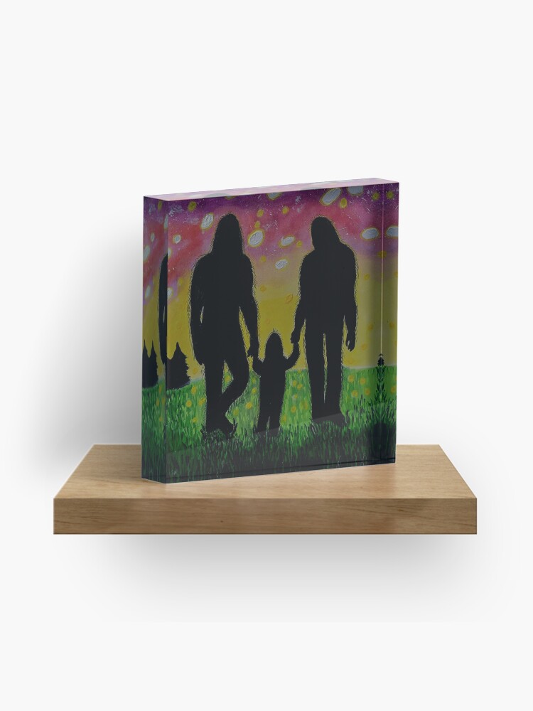 Thumbnail 1 of 5, Acrylic Block, Junior's First Orb Show designed and sold by CarolOchs.