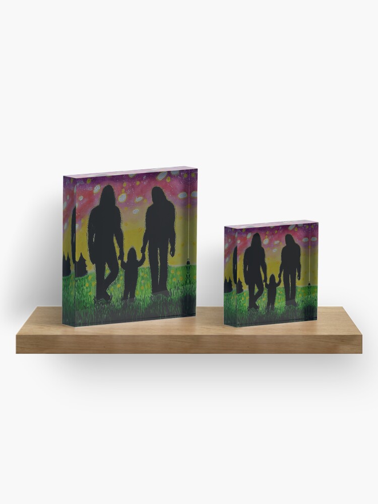 Thumbnail 4 of 5, Acrylic Block, Junior's First Orb Show designed and sold by CarolOchs.