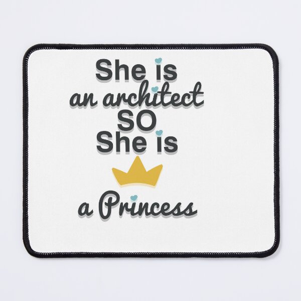 Item preview, She is an architect , so she is a princess designed and sold by Rima-Store-19.