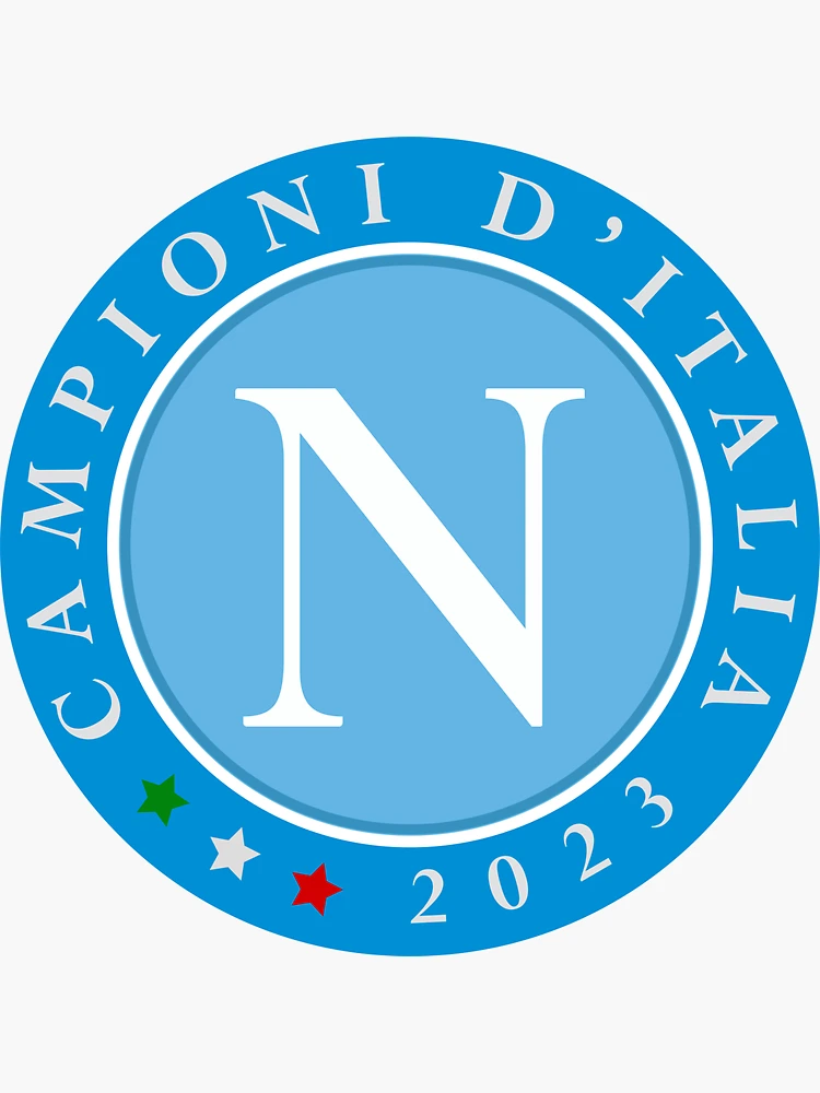 Napoli Campione D'Italia Sticker for Sale by kotica