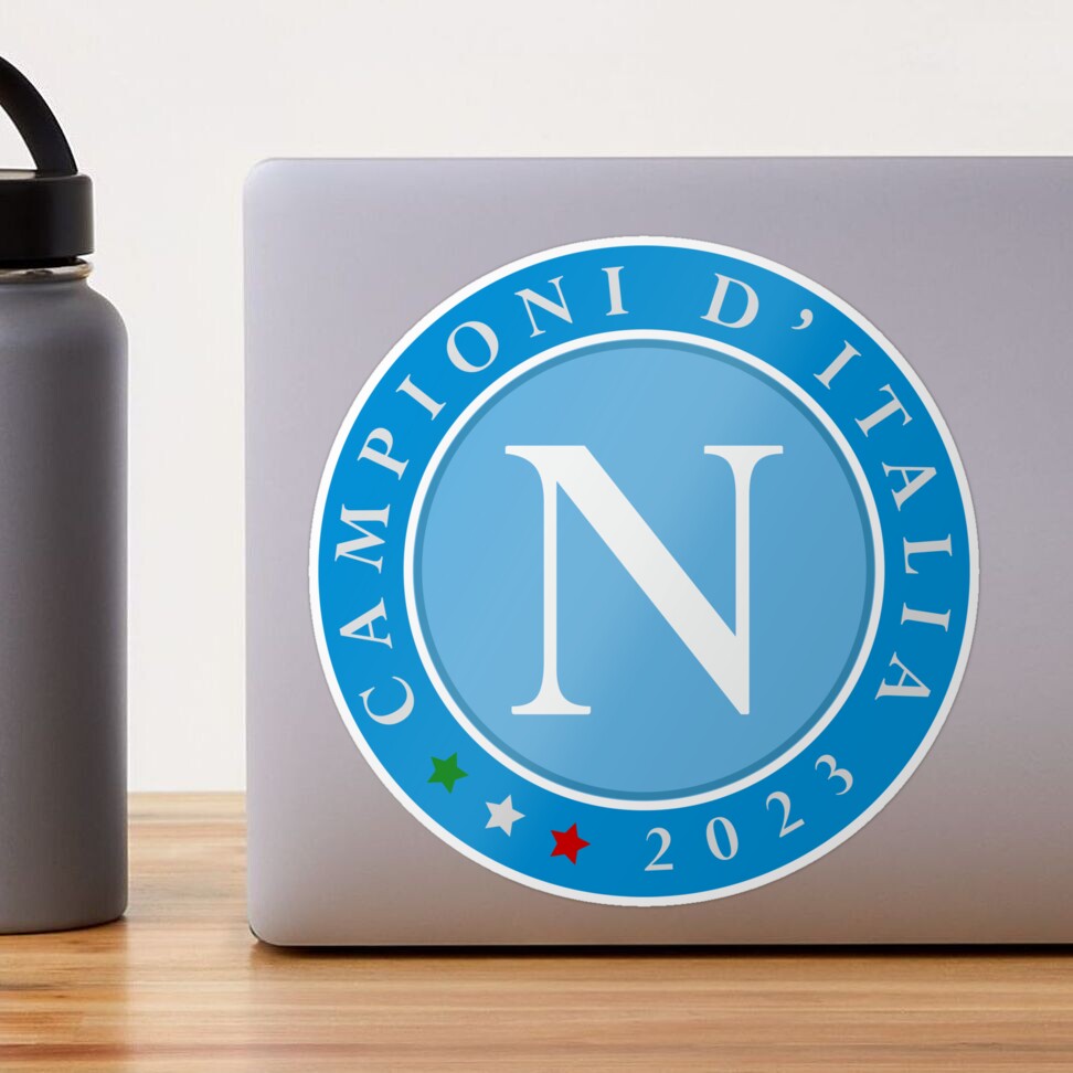 Napoli Campione D'Italia Sticker for Sale by kotica