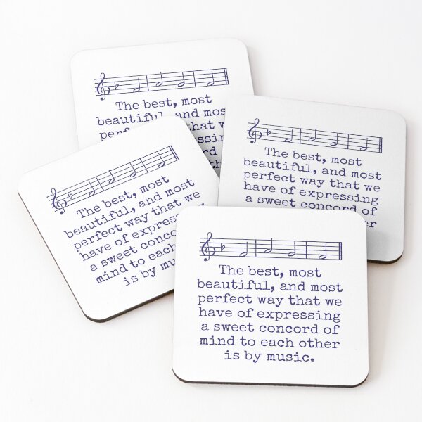 Item preview, The Best Most Beautiful And Most Perfect - Music Quote  designed and sold by CrankyOldDude.