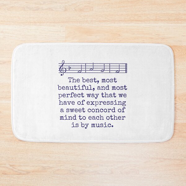 Item preview, The Best Most Beautiful And Most Perfect - Music Quote  designed and sold by CrankyOldDude.